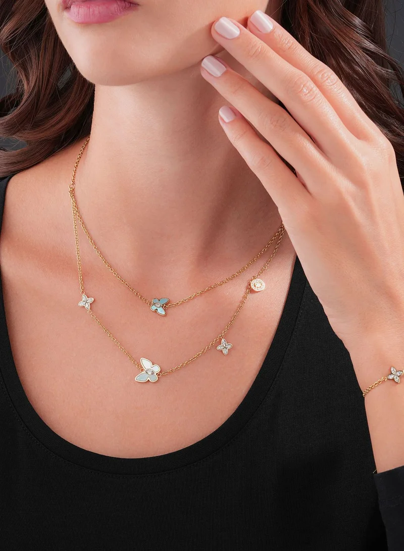 CERRUTI 1881 Chain Detail Layered Necklace