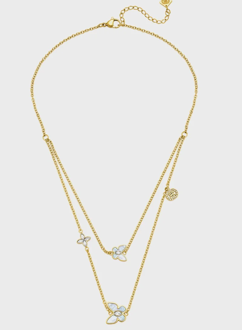 CERRUTI 1881 Chain Detail Layered Necklace