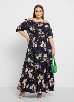 Floral Print Off Shoulder Dress - pzsku/Z2DDA70525F4A8AF1BC78Z/45/_/1725348726/001093fd-03ac-4f26-8739-cc28eebf58c6