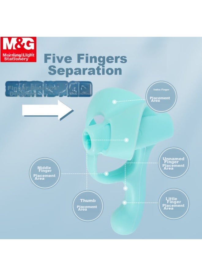 M.G Children's Handwriting Correction Grip - Five-Finger Posture Corrector - Antibacterial Writing Aid  Set - Image 3