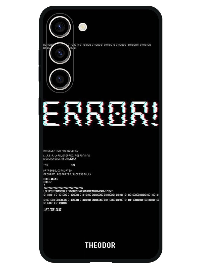 Theodor Protective Case Anti Scratch Shock Proof Bumper Cover For Samsung Galaxy S23 FE Error - Image 1