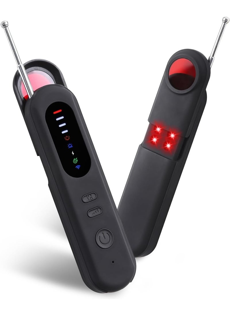Boyi Hidden Camera Detectors, Bug Detector with Vibration Sound Alarm, Anti Spy for Listening Device-6 Levels Sensitivity - Image 1