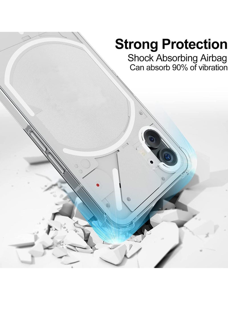 ELTRAZONE Nothing Phone 1 Case Nothing Phone 1 Cover [Slim Thin] [Shockproof] Flexible TPU Gel Rubber Soft Skin Silicone Protective Case Cover - Image 4