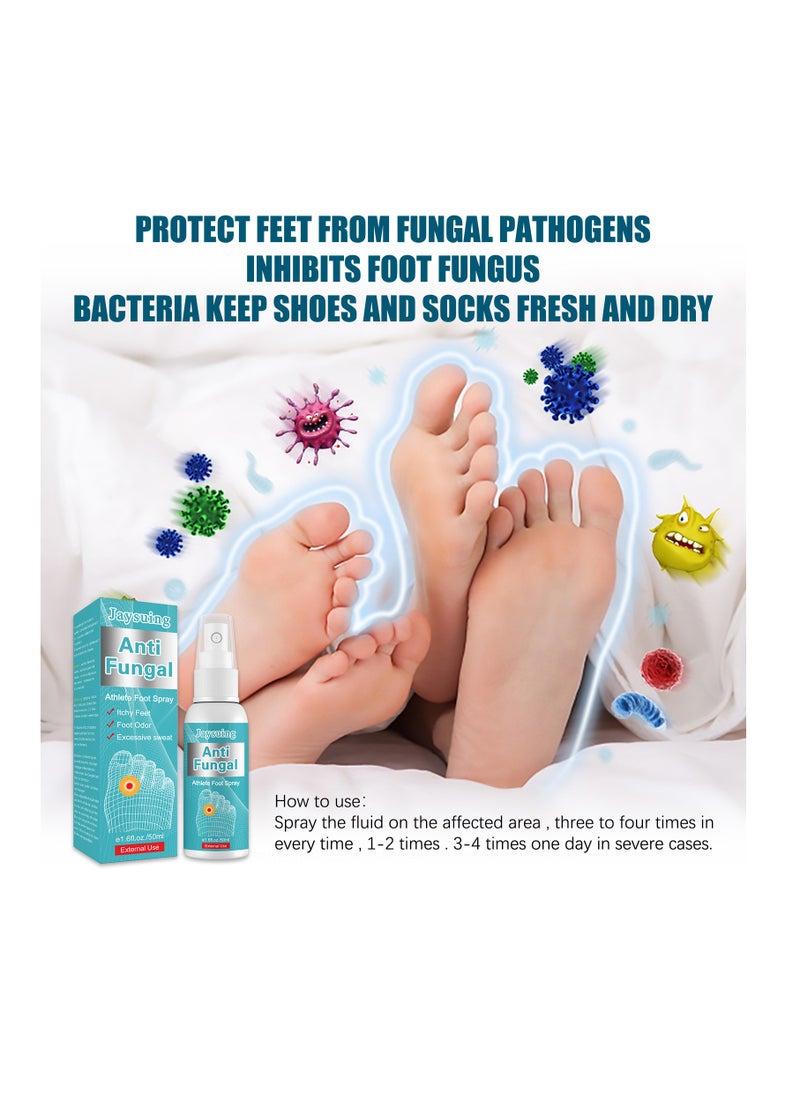 Jaysuing - Anti Fungal for Prevent Athlete's Foot,Smelly Feet,Relieve Itching of Feet - Image 1