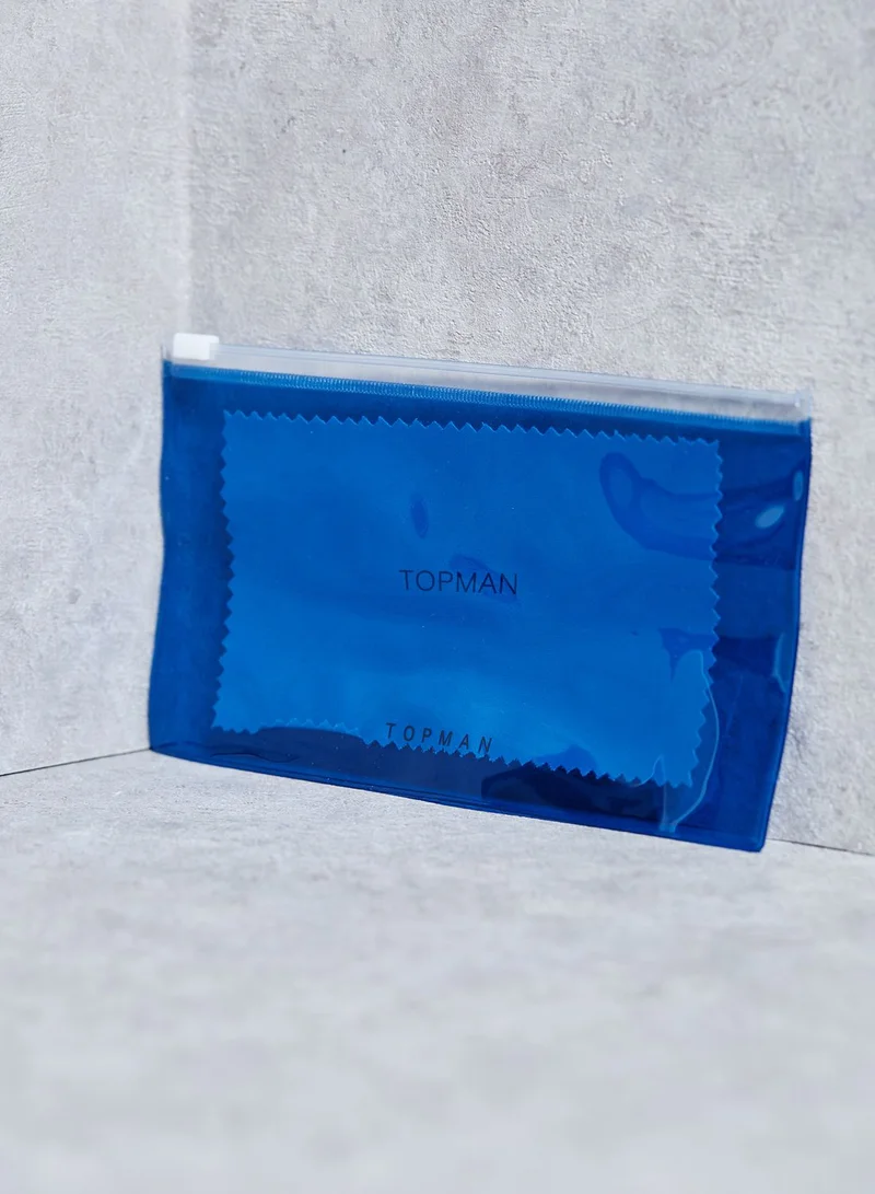 TOPMAN Square Preppy  Sunglasses