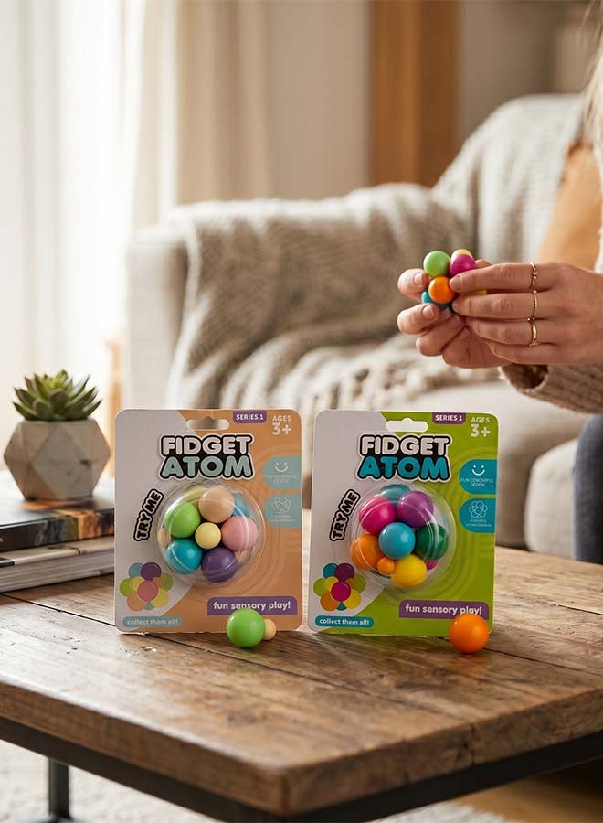 RMS Fidget Atoms 2 Assorted – Pocket Money Sensory Fidget Toy for Kids, Twist & Tactile Play - Image 3
