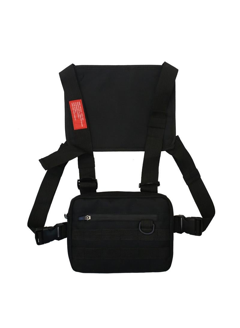NIBEMINENT Outdoor multifunctional chest bag, waterproof and wear-resistant mountaineering mobile phone sports bag - Image 3