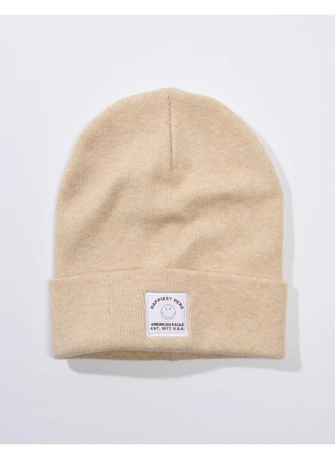 American Eagle AE Smiley Beanie