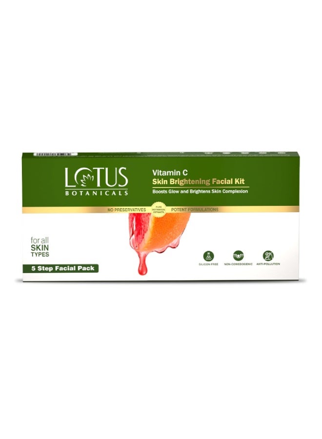 لوتس بوتنيكال مجموعة "لوتس بوتانيكالز" (Lotus Botanicals) لتفتيح البشرة بفيتامين "سي" | 5 خطوات سهلة | لجميع أنواع البشرة | عبوة تحتوي على 4 منتجات (48 جم × 4) - Image 4