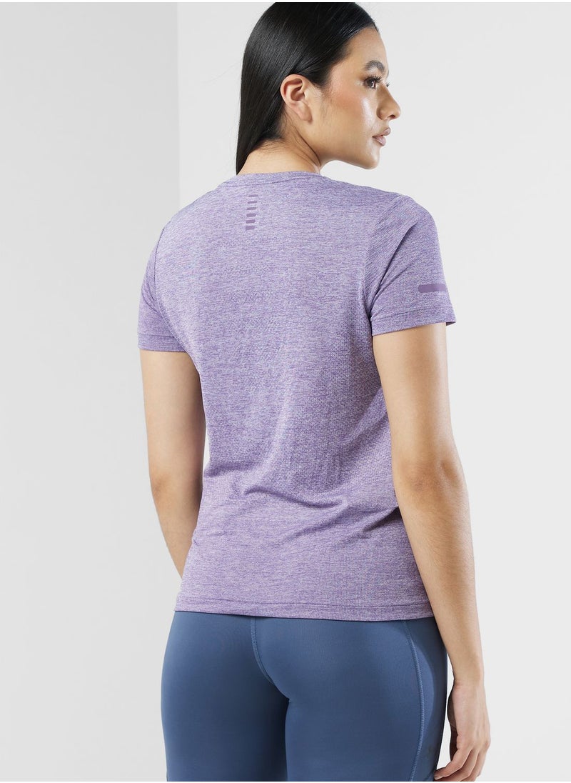 UNDER ARMOUR - Seamless Stride T-Shirt - Image 1