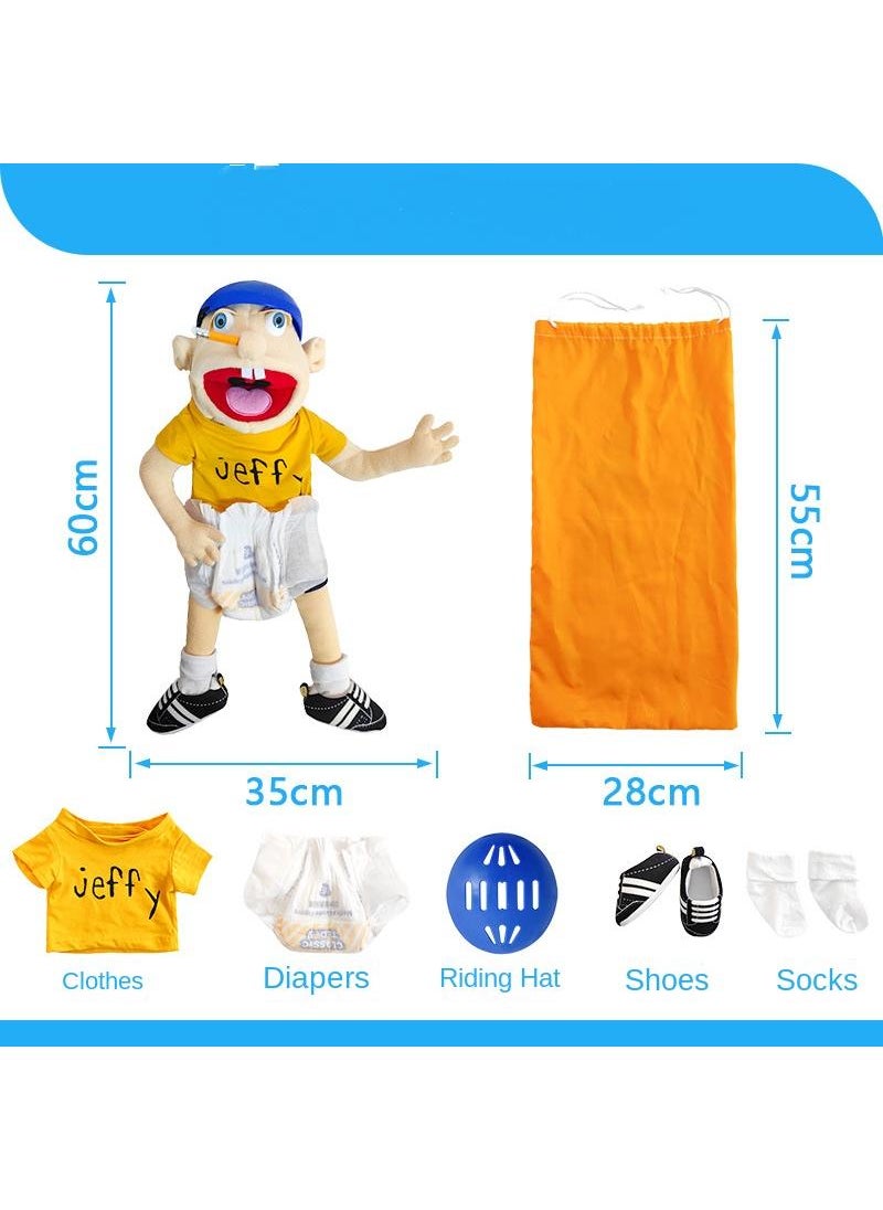 General - 1 Pcs Jeffy Collectors Puppet Plush Toy 60Cm - Image 1
