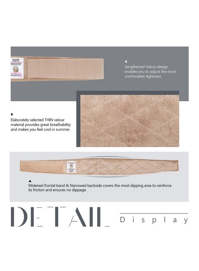 دريم لوفر عصابة رأس للشعر المستعار، عصابة رأس بمقبض شعر مستعار للنساء، أسمر ضارب للصفرة - Image 4