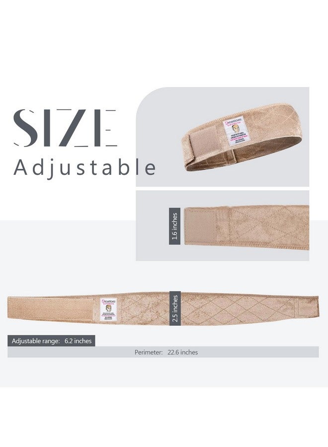 دريم لوفر عصابة رأس للشعر المستعار، عصابة رأس بمقبض شعر مستعار للنساء، أسمر ضارب للصفرة - Image 3