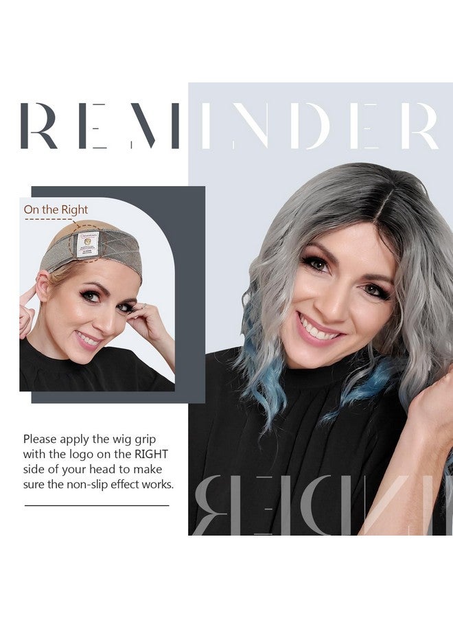 دريم لوفر عصابة رأس للشعر المستعار، عصابة رأس بمقبض شعر مستعار للنساء، أسمر ضارب للصفرة - Image 2