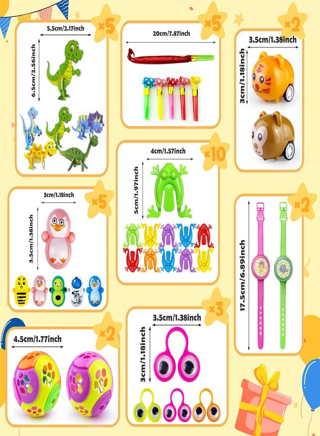 XIPEGPA 62PCS Party Favors Toy Assortment for Classroom Rewards Bulk Toys Birthday Party Toys Goodie Bag Filler Treasure Box Gifts for Boys and Girls - Image 3