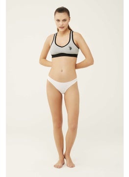 Mod Collection BASE. Polo Assn. Women's Black - White - Skin - Salmon - Red 5 Pack Brazilian Slip  - Image 3