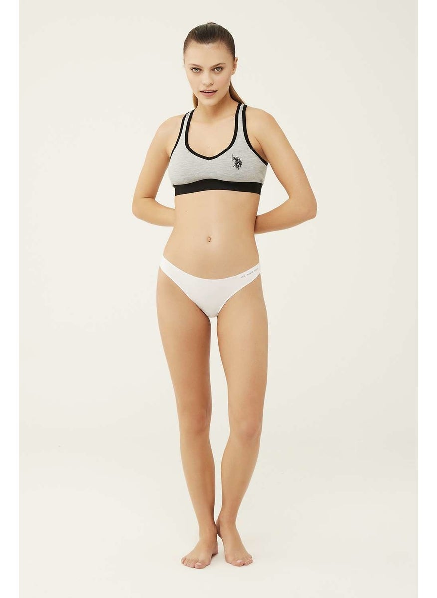 Mod Collection BASE. Polo Assn. Women's Black - White - Skin - Salmon - Red 5 Pack Brazilian Slip  - Image 3