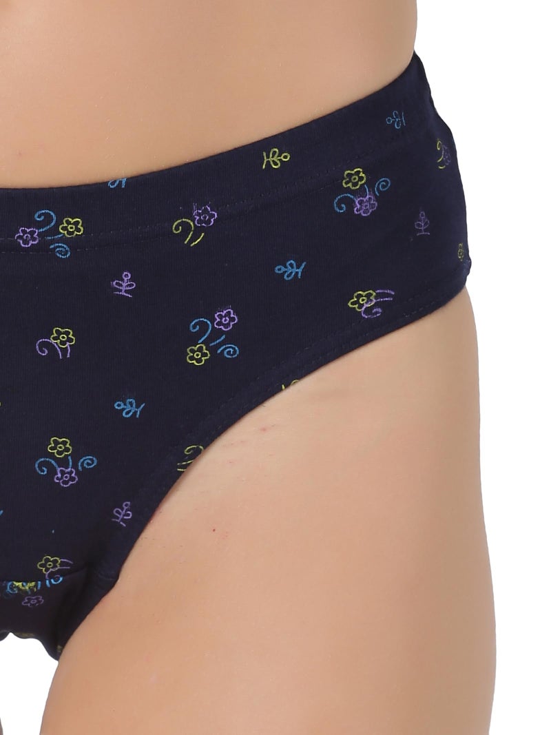 Dollar Lehar Super Combed Cotton Women's Printed Hipster Panty - Actual Print May Vary - Image 5