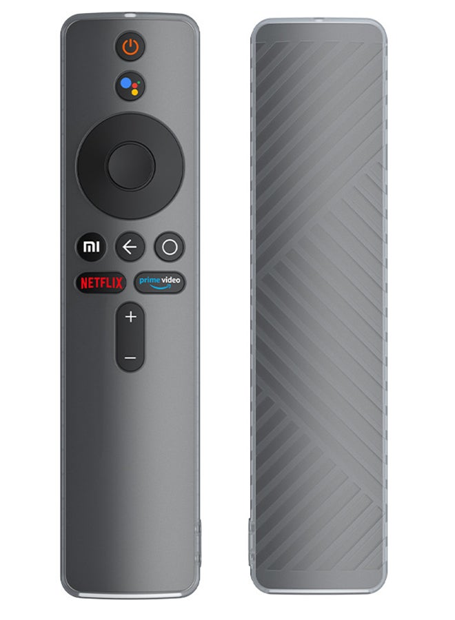 SJet Silicone Protective Case for Xiaomi Mi TV Stick / TV Stick 4K Remote Control Anti Slip Silicone Protective Skin Cover (Clear) - Image 1