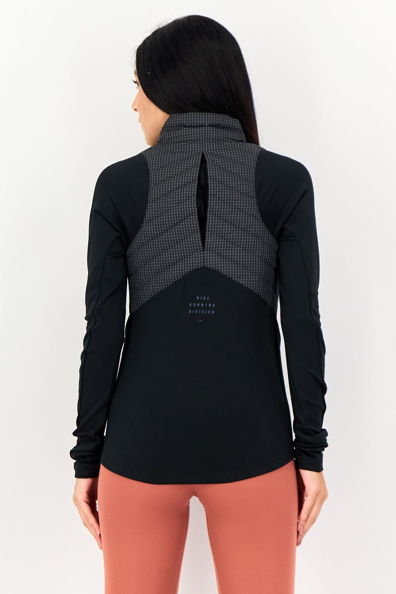 Nike Women Therma Fit Running Jacket, Black - Image 3