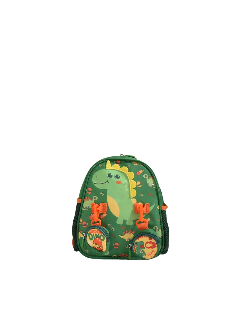 Supercute Kids Dinosaur Backpack SF312 | 10 Inch Small School Backpack | Lightweight Children's Bag - Image 2