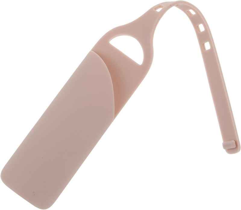 CLISPEED Silicone Lipstick Bag Small Portable Lip Gloss Holder Lightweight Mini Lipstick Sleeve Keychain Cosmetic Case for Women Travel and Outdoor Use - Image 1