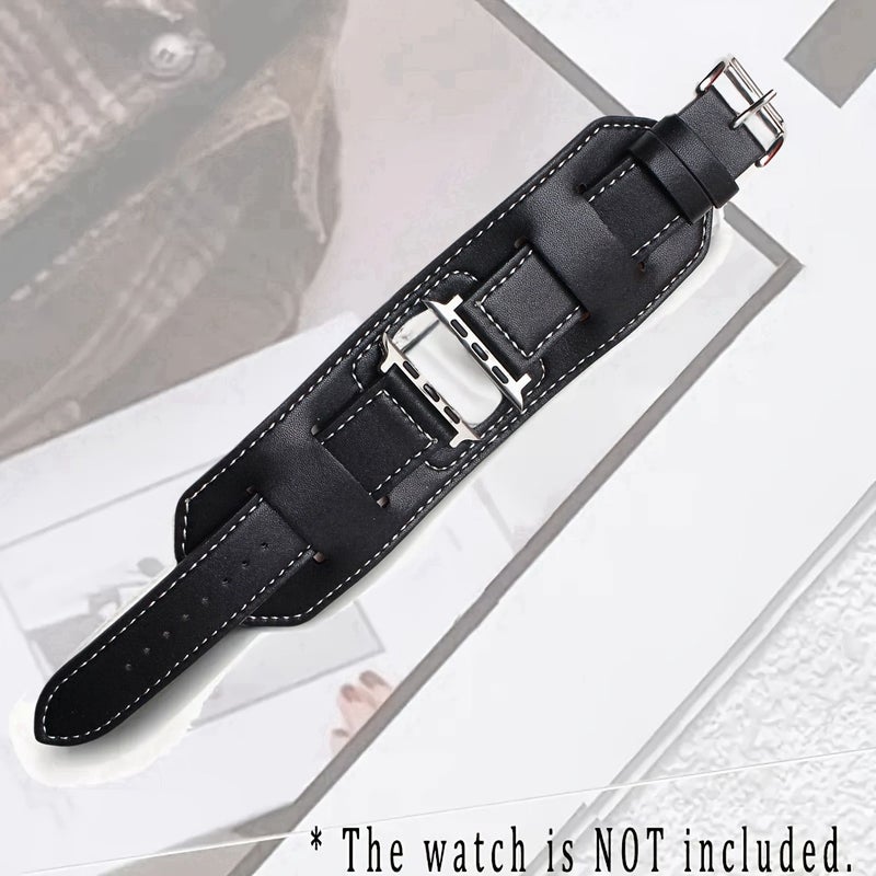 Black Women Wristband Compatible with Apple Watch 38 40 41mm - Image 1