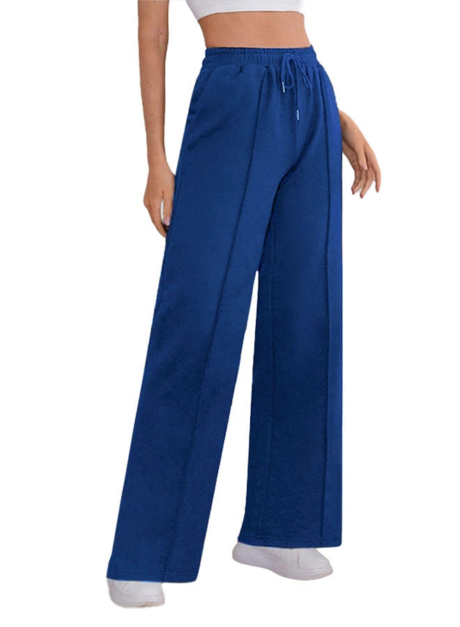 Nileton Sport Sweatpants Wide Leg With Line – High Waist - Side Pockets - Image 3