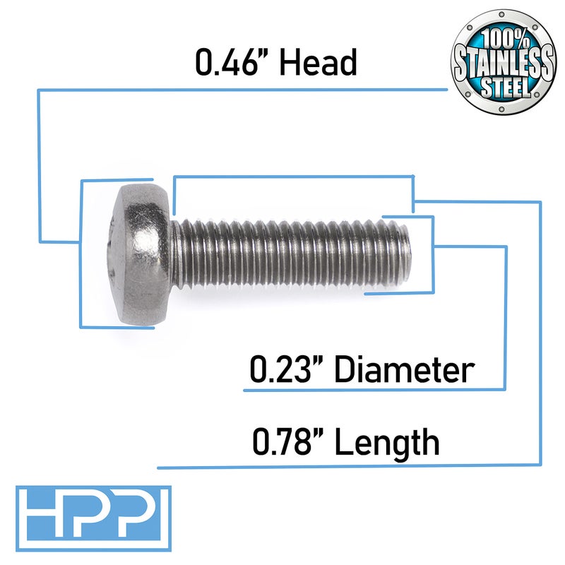 HPP Stainless Steel License Plate Screws Compatible with Toyota Models - Image 4