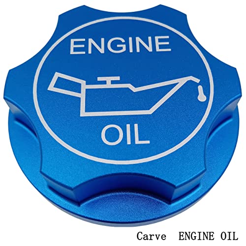 kweiny Engine Oil Filler Cap Aluminum Compatible with Ford Lincoln Mercury 1993-2010 Some Models - Image 3