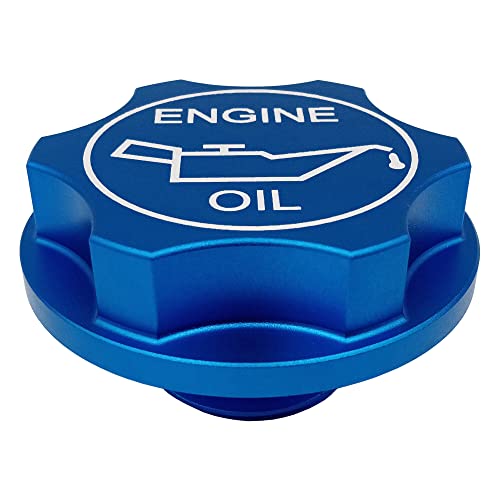 kweiny Engine Oil Filler Cap Aluminum Compatible with Ford Lincoln Mercury 1993-2010 Some Models - Image 1