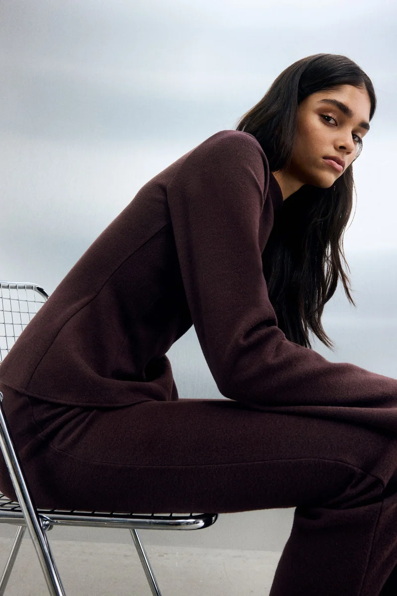 اتش اند ام بلوزة بخصر عملي