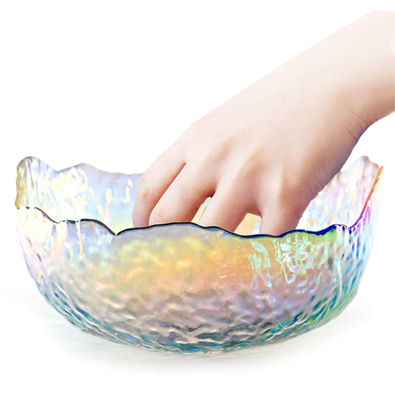 SOONHUA Glass Nail Soaking Bowl, Finger Soaking Spa Bowl, Nail Art Remover Soak Soaker Treatment Bowl, Nail Art Tips Bowl for Fingernail Toenail Caring Polish Removal - Image 4