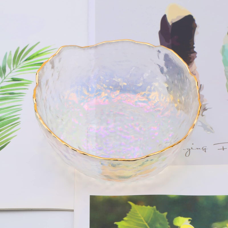 SOONHUA Glass Nail Soaking Bowl, Finger Soaking Spa Bowl, Nail Art Remover Soak Soaker Treatment Bowl, Nail Art Tips Bowl for Fingernail Toenail Caring Polish Removal - Image 5