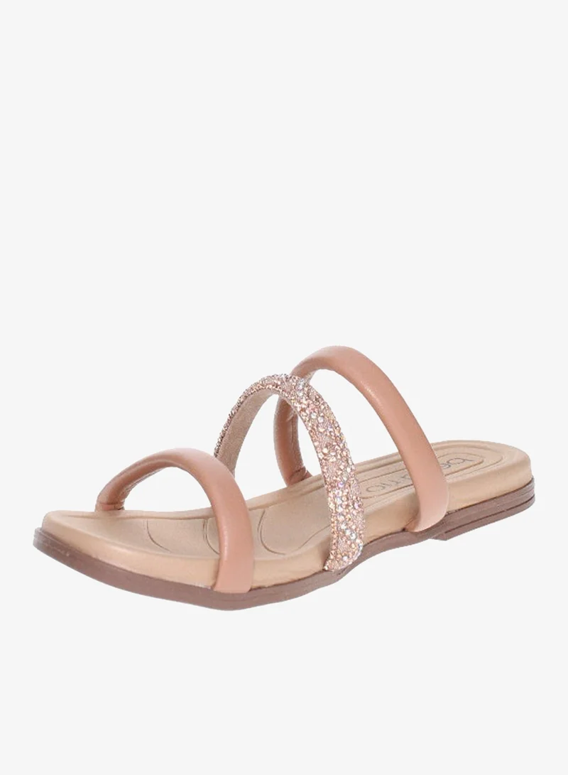 Beira Rio Beige Heels Sandal for Women – Stylish Ladies Heel Sandals & Sling Back Heels for Girls for Women | Best Price UAE