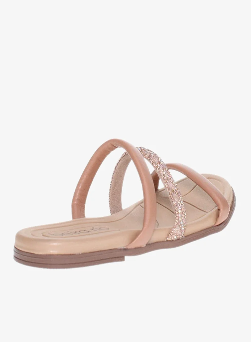 Beira Rio Beige Heels Sandal for Women – Stylish Ladies Heel Sandals & Sling Back Heels for Girls for Women | Best Price UAE