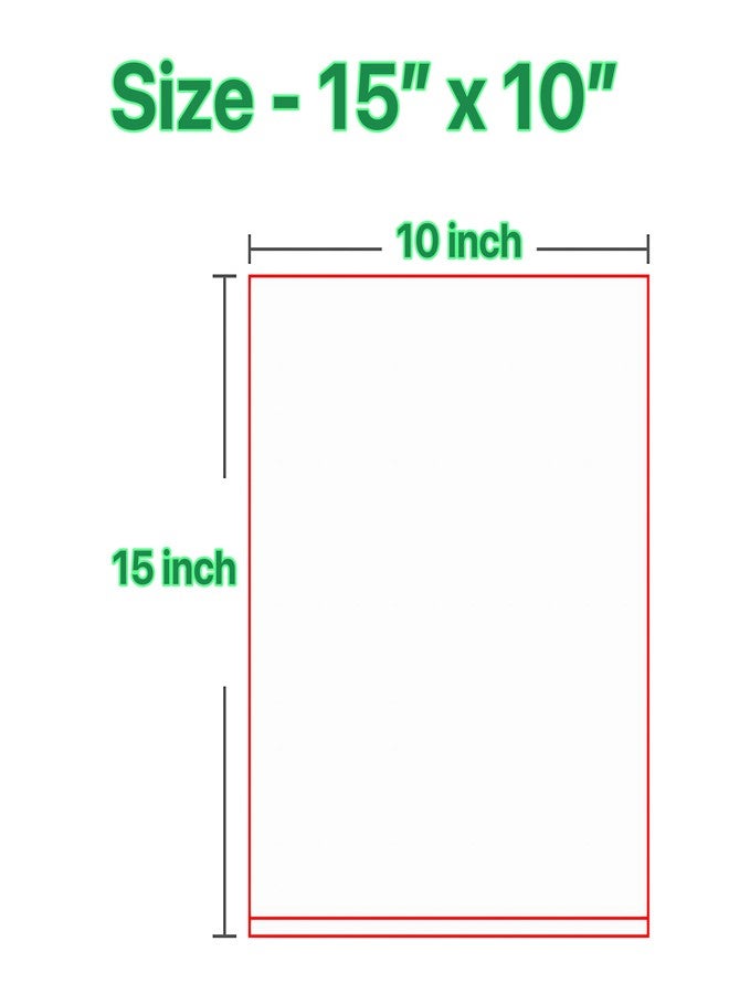 Pokanic Clear Plastic 10" x 15" - 700 Produce Bags Reusable Washable Freshness Disposable Continuous Roll Easy Peel Off Kitchen Office Grocery Home Use Food Fruits Storage(2 Rolls, 10 x 15-700 Bags) - Image 2