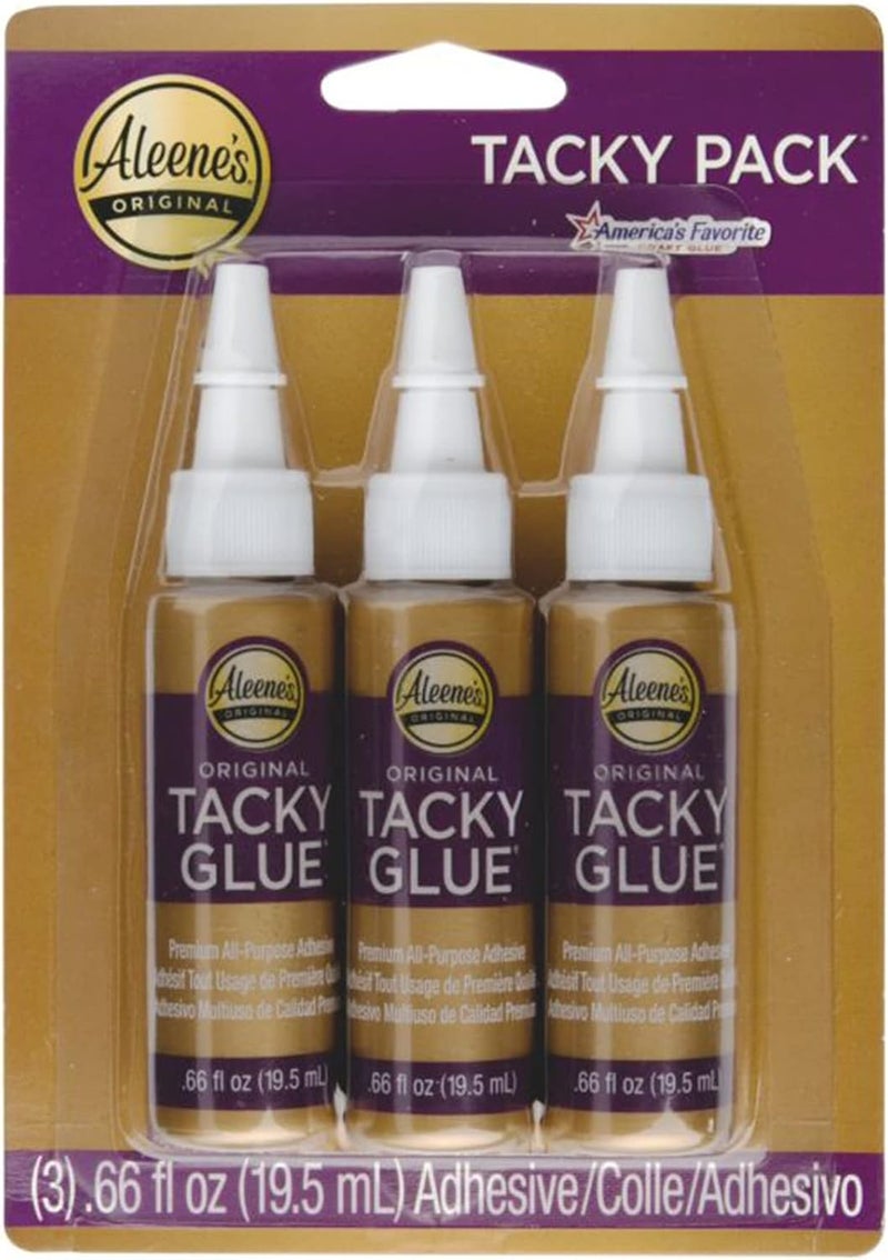 Aleene's Original Tacky Glue - Gold (Pack of 3) - Image 1
