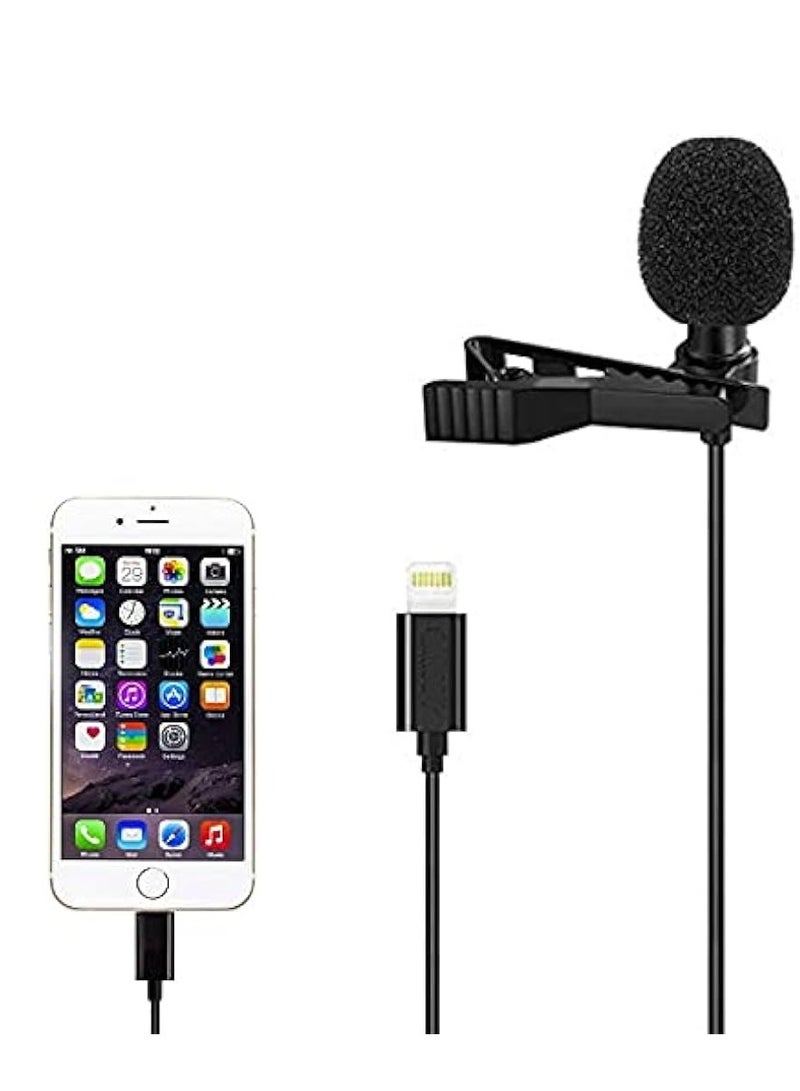 3.5mm Clip Type C  Mini Wired Microphone  Mic for Mobile Phone Camera Laptop Android Device  Black - Image 1