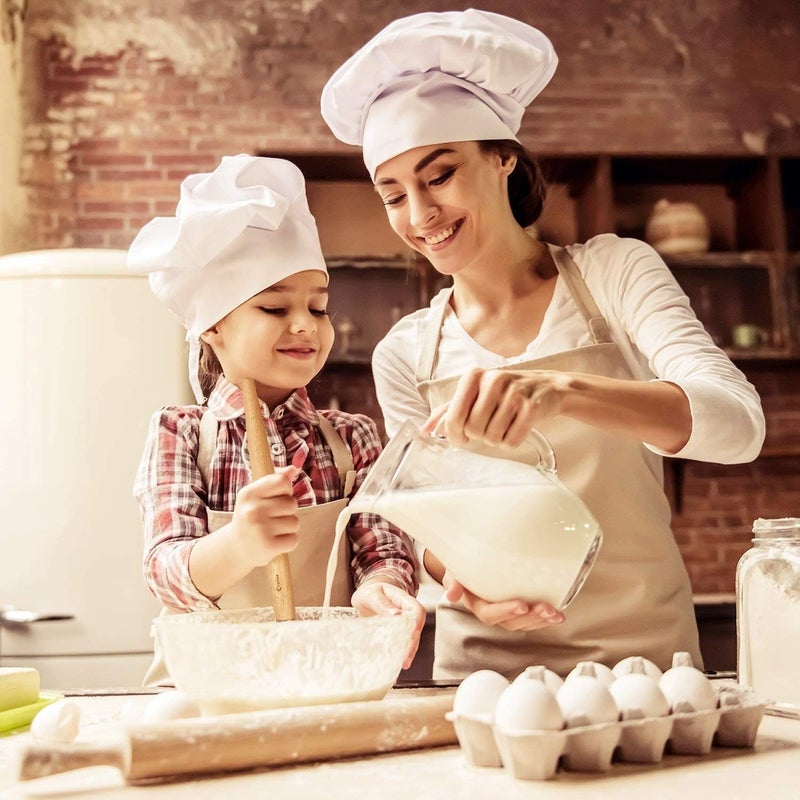 XIAOHONG 2 Pack LARGE 135 Premium Original Danish Dough Whisk Dutch Bread Whisk Stainless Steel Dutch Style Bread Dough Hand Mixer Wooden Handle Artisian Blender - Image 4