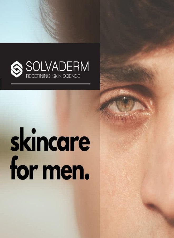 Solvaderm كريم وجه سولفاديرم بلاكستون للرجال - مرطب مضاد للشيخوخة للرجال مع الببتيدات ومضادات الأكسدة - مرطب، مشدّد، غير دهني للعناية اليومية بالبشرة لجميع أنواع البشرة - 1 أونصة - Image 4