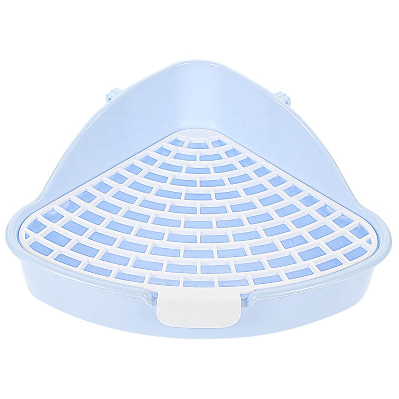 Large Plastic Rabbit Litter Box Potty Trainer Tray Sturdy Cage Supply - Image 2