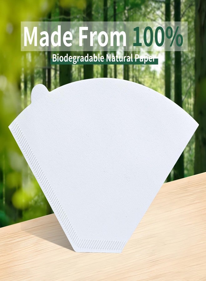 brikinte Disposable Coffee Paper Filters for Cuisinart Coffee Maker, 100pcs white - Image 5