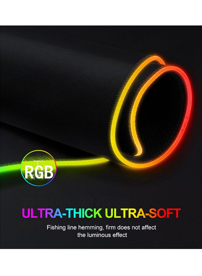 RGB Mouse Keyboard Pad Large Soft Led Extended MoUSe Pad  - Image 5
