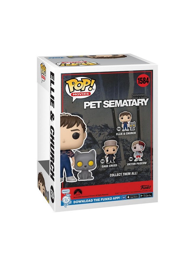 Funko POP! & Buddy: Pet Sematary - Ellie Creed & Church - Pet Sematary 1986 - Collectable Vinyl Figure - Gift Idea - Official Merchandise - for Kids & Adults - Horror Fans - Image 3