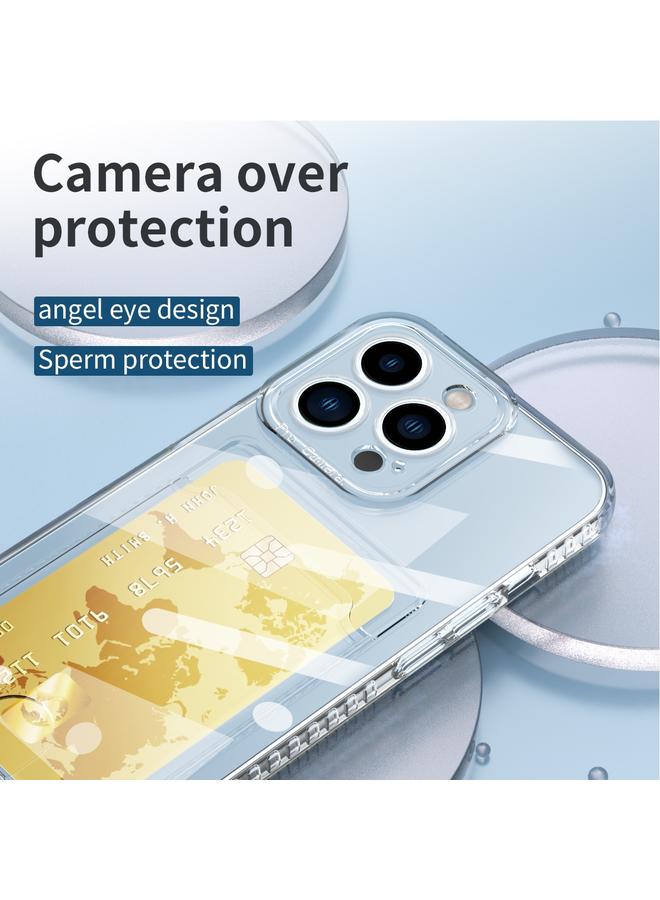 S-TOP Case For iPhone 11 Card Bag Shockproof Transparent Phone Case - Image 5