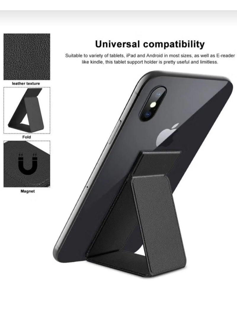 Winmax Foldable Magnetic Phone Holder Stand, Black - Image 4