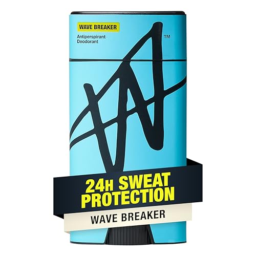 W By Jake Paul Mens Antiperspirant Odor Blocking VitaminInfused Deodorant for Men 24Hour Sweat Protection Wave Breaker Scent 26 oz - Image 1