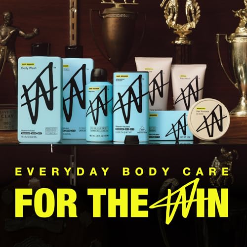 W By Jake Paul Mens Antiperspirant Odor Blocking VitaminInfused Deodorant for Men 24Hour Sweat Protection Wave Breaker Scent 26 oz - Image 3