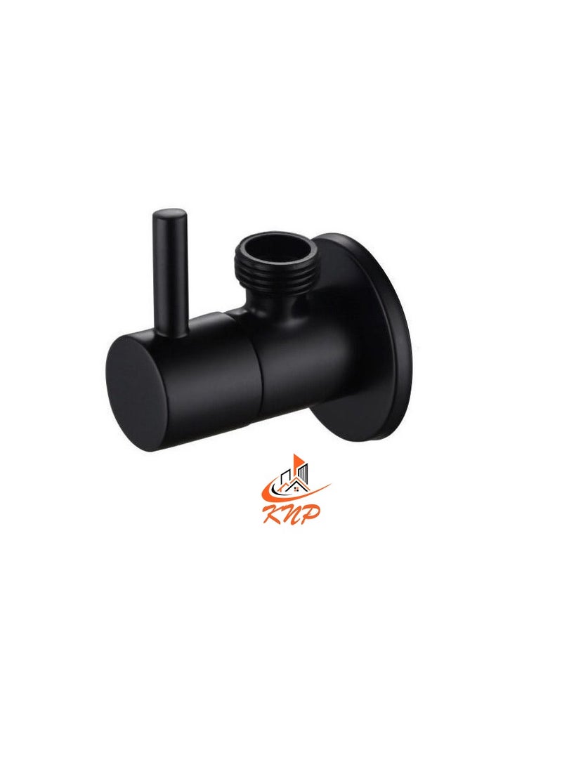 KNP Angle Valve Matt Black  - Image 3